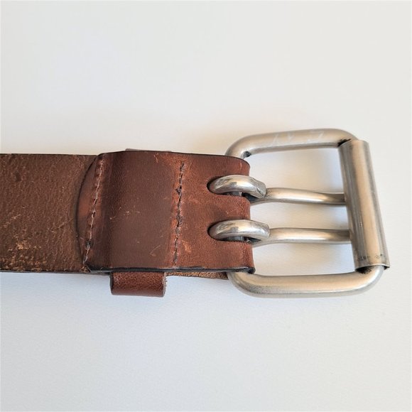 Levi's genuine leather brown belt. - Picture 7 of 8